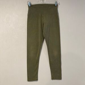 Aerie Chill Play Move Olive Leggings Women’s Medium | High Rise Soft Activewear